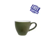 48x Espresso Cup Sage Green 75mL Bevande Cono Expressso Coffee Babychino Cups