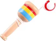 Ball Catching Cup, Wood Catch Ball Safe and Versatile Challenging for Traveling (White)