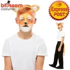 AC1000 Fox Animal Make Up Face Paint Child Kids Costume Headband Tail Book Week