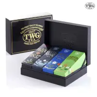 在飛比找momo購物網優惠-【TWG Tea】時尚茶罐四入禮盒組 1837黑茶+銀月綠茶