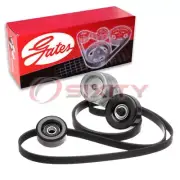 Gates Complete Serpentine Belt Drive Component Kit for 1993-1995 GMC C2500 lq