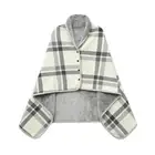 XING YE CHUAN Fleece Wearable Blanket, Comfy Poncho Throw with Buttons, Plush...