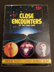 Close Encounters Of The Third Kind trading card box 36 unopened wax packs Topps