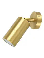 Made By Mayfair Seaside Adjustable Exterior Wall Spot in Brass