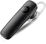 Bluetooth Earphone Handsfree Mic Wireless Headset Headphone Earpiece Earbud (Black)