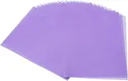 uxcell 30 Sheets Vellum Paper 8.5x11inches, Printable Translucent Paper 100GSM Colored for Invitations Laser Inkjet Printing Card Making Crafting Wedding Tracing, Purple