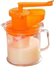 Manual Juicer Machine, Hand-Operated Juicer, Citrus Hand Juicer, Manual Fruit Juicer, Portable Manual Juicer, Manual Cold Press Juicer, Stainless Steel Manual Juicer, Handheld for Juice Extractor