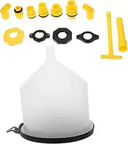 HEALEEP 1 Set Coolant Filling Kit Spill Radiator Funnel for Efficient Refilling Bleeding User Friendly Design for Various Car Models Includes Versatile Coolant Fill Tools