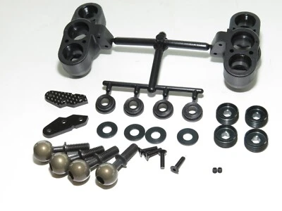 MUGE2027 MUGEN SEIKI MBX8R NITRO BUGGY FRONT UPRIGHT STEERING KNUCKLES