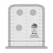 Shorty Machine Quilting Tool by Angela Walters and Creative Grids CGRQTA1