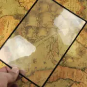 A5 Full Page Large Magnifier Page Glass Reading Aid Lens Magnifying Glass Le_t1