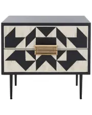 Safavieh Couture Kimori 2 Drawer Nightstand