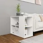 Wooden Sideboard Book Cabinet Storage Cupboard Hallway Shelf Display Rack White