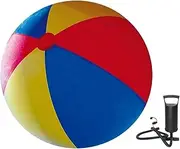 Amagogo Inflatable Beach Ball Game Toy Extra Large Foldable Massive Games Swimming Pool Ball