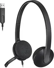 Logitech USB Headset H340 for Internet Calls and Music - Black