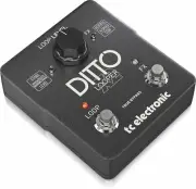 Guitar Looper Pedal with Stop Reverse Half Speed Import Export Effects