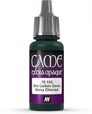 Vallejo Vallejo Game Colour Extra Opaque Heavy Charcoal 17 ml Miniatures