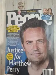 People, Weekly Magazine September 2, 2024 Matthew Perry J.Lo and Jen Garner