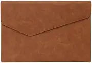 [HAMKVBPR] Laptop Bag for Women Leather A4 Storage Bag File Bag Briefcase Simple Business File Bag Ladies Briefcase Bag