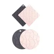 Multifunctional Silicone Mat Coasters Pots Holder Decor
