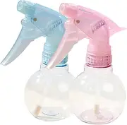 minkissy 2Pcs Retro Fine Mist Spray Bottle Handheld Watering Hairdressing Tool Durable for Makeup Gardening Use Lightweight Portable Design for Home Travel