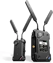 Hollyland Cosmo C2 Wireless HDMI/SDI Video Transmission System 3000ft 33ms 1080P60 5G Image & Audio, Seamless Frequency Hopping, Embedded NDI UVC RTMP Live Stream (1 Transmitter and 1 Receiver Kit)