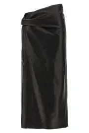 ALBERTA FERRETTI Plongé Nappa Skirt