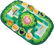 Pet Sniffing Training Pad Dog Scent Training Kit Dog Training Supplies Dog Foraging Mat for Hamsters Sniffing Mat Pad for Dogs Snuffle Mat for Small Dogs Polar Fleece