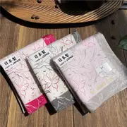日本制造川邊貢緞印花小方巾手帕