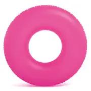 Intex Assorted 91cm Neon Frost Inflatable Swim Tubes Rings Kids Pool/Beach Float