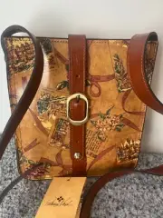 Patricia Nash Womens Leather Western Crossbody Shoulder European Trip Dustbag