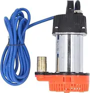 Gearwell Submersible Pump, 24V DC Deep Well Pump 220W with 8m High Lift, Large Solar Pump for Farm Ranch