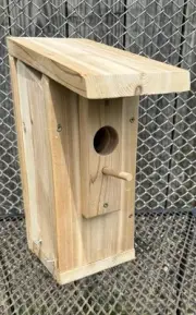 Birdhouse Cedar Handmade In The USA (One of a Kind Birdhouses)