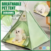Breathable Dog Tent Spring & Summer Pet Kennel for Small Dogs & Cats AU