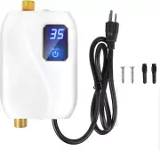 Generic Tankless Water Heater Electric, Instant Hot Water Heater Under Sink,