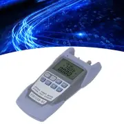 Optical Power Meter 650nm 7 Wavelength Fiber Optic Cable Light Tester For Fault