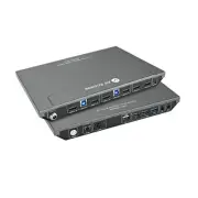 AV Access KVM Switch Dual Monitor 2 Port 4K@60Hz, 2K@144Hz, Switcher HDMI USB 3.