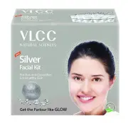 2 x VLCC Natural Sciences Silver Facial Kit, 60 g | free shipping