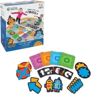 Learning Resources STEM Let's Go Code Activity Set 50 Pieces Design Code Go ~NEW