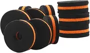 Totority 10pcs Set Drum Cymbal Pads Felt Cymbal Pad Cymbal Replacement Accessories Creative Cymbal Pad Felt Pads Drum Kit Felt Pad Cymbal Stand Sleeves Cymbal Felt Washer Drum Kit Supply