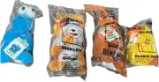 Lot Of 4 Kellogg’s Cereal Box Toys Sesame Street Mini Beans