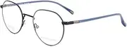 [Safilo] 11 Ku0 Matte Blue Ruthenium 51/21/145 Men's Compass Frame Spectacles, Ku0 Matte Blue Ruthenium, 51/21/145