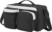 Rear Rack Bike Bag,Riding Trunk Carrier Pouch - Splash Resistant Bike Rear Rack Bag for City Road Mountain Gravel Dirt