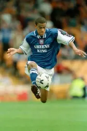 Kieron Dyer of Ipswich Town at the Nationwide Football League Divi- Old Photo