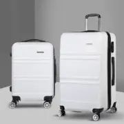 Wanderlite 20" 28" Luggage with TSA Lock Spinner Travel Suitcase Carry On Hard S
