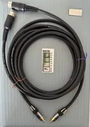 RCA Pre-amp to B&o SpeakersBeolab3-9-4000Mk2-6002-8002 3m Bespoke cable-PAIR