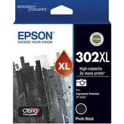 Original Epson 302XL Photo Black Ink Cartridge Claria Premium T01Y192