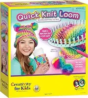 Quick Knit Loom – Teaches Beneficial Skills and Creativity – Easy to Use – for Ages 7 and Up