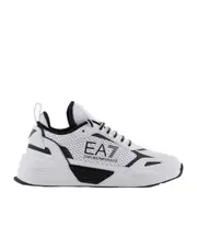 Ea7 Emporio Armani Ace Runner Mesh Panelled Sneakers US10,US7.5 white