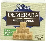 Gilway Demerara Sugar Cubes, 1.1 Pound (Pack of 10)